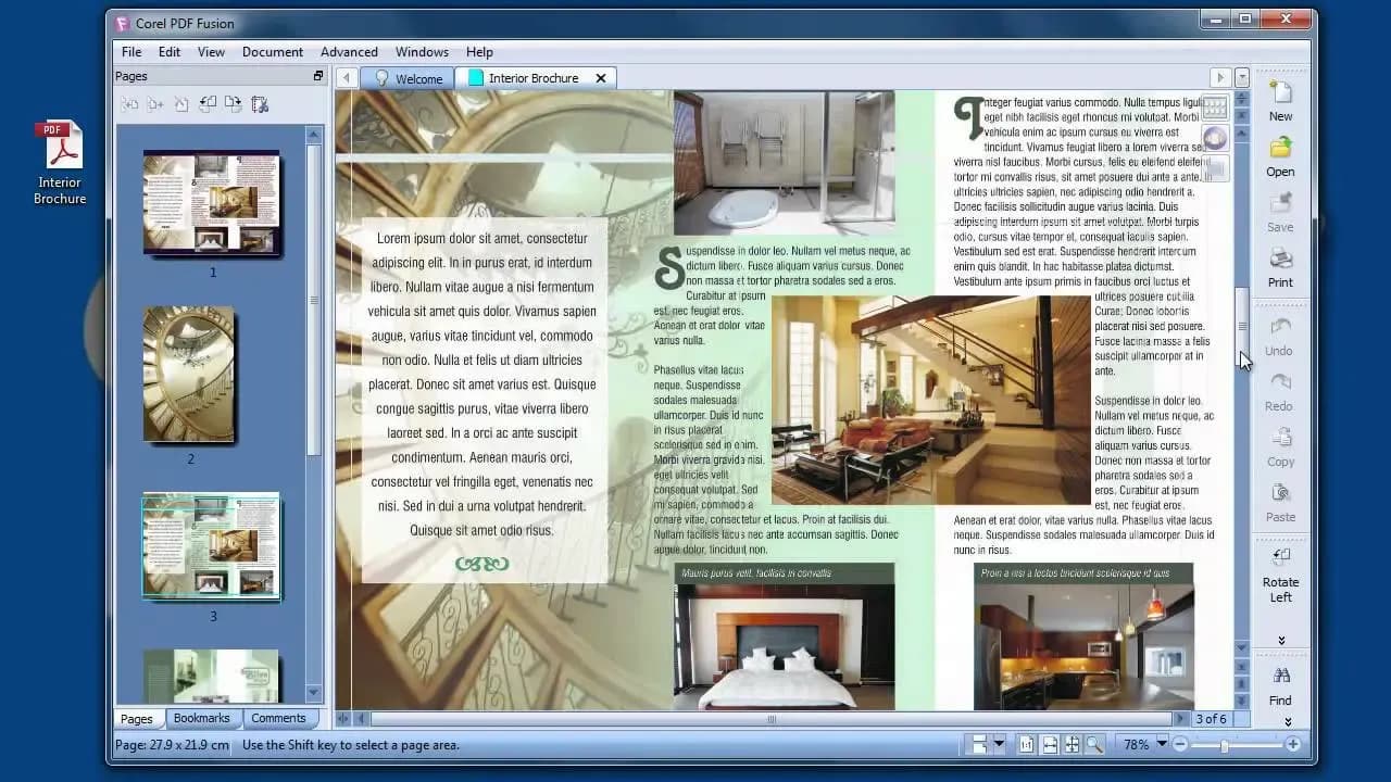 Screenshot 3 di Corel PDF Fusion (1 Device, Lifetime) Key