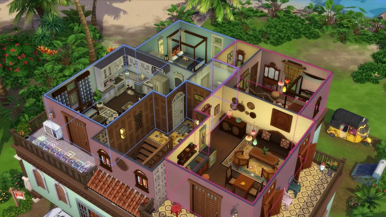 Screenshot 1 di The Sims 4 - For Rent Expansion Pack PC EA App CD Key