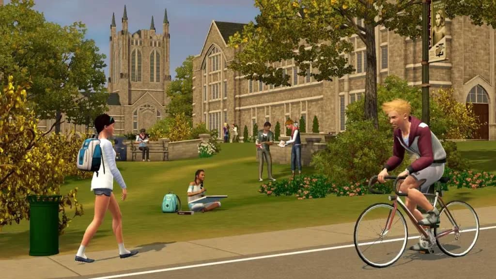 Screenshot 4 di The Sims 3 University Life PC EA App CD Key