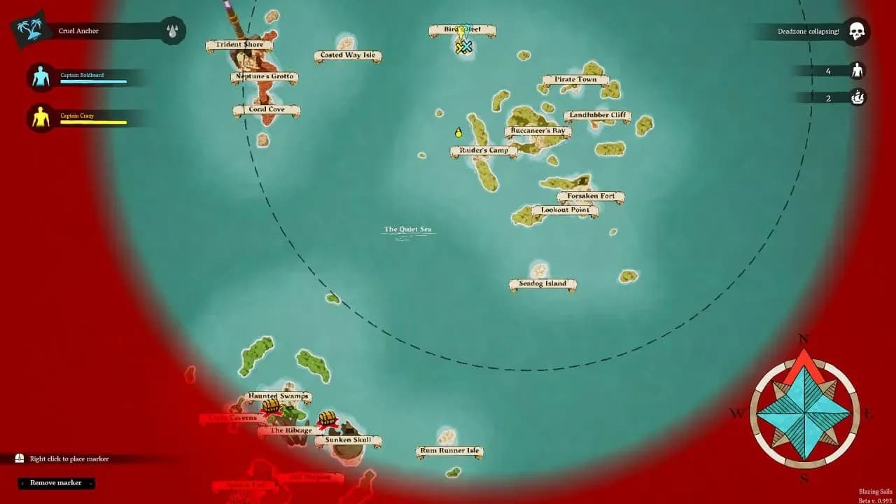 Screenshot 1 di Blazing Sails: Pirate Battle Royale PC Steam CD Key