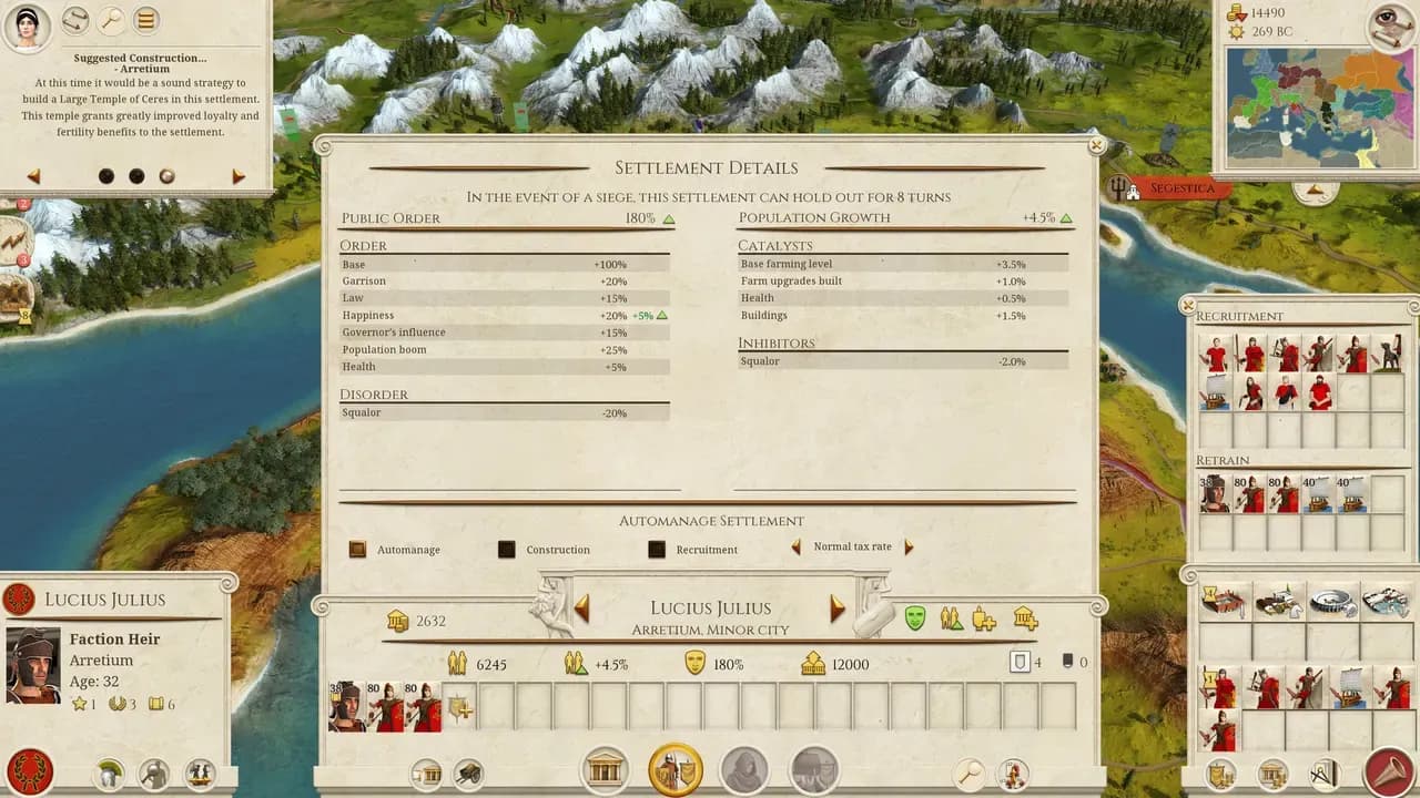 Screenshot 2 di Total War: ROME REMASTERED PC Steam CD Key