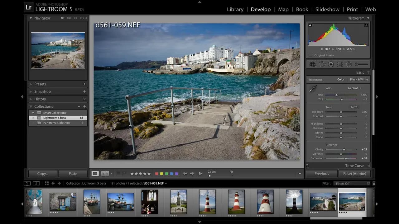 Screenshot 1 di Adobe Lightroom 5.7 Key