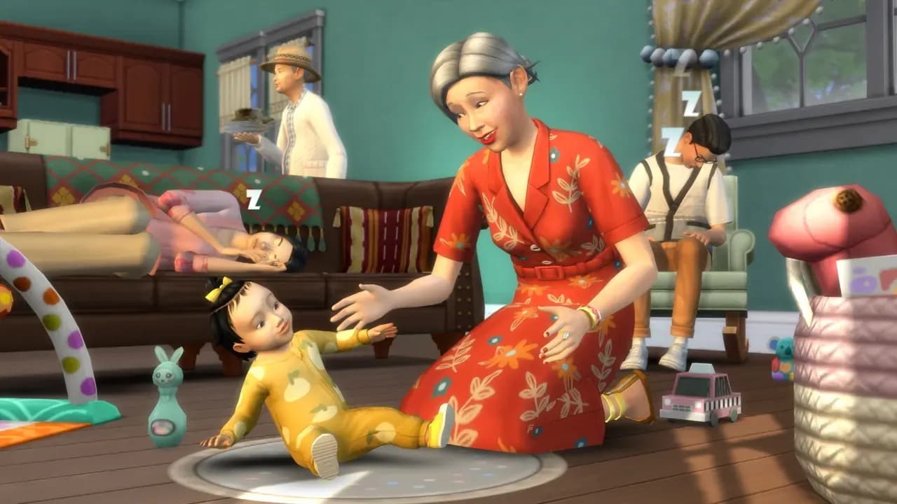 Screenshot 3 di The Sims 4 Growing Together PC EA App CD Key