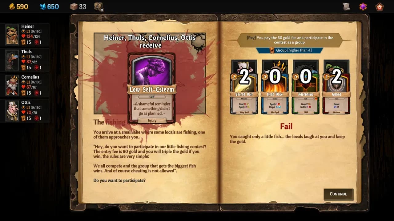 Screenshot 3 di Across the Obelisk PC Steam CD Key