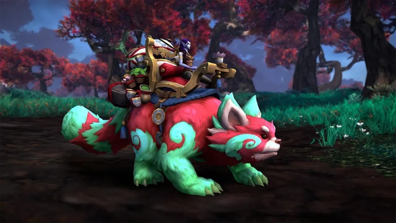 Screenshot 1 di World of Warcraft - Meeksi Teatuft Mount DLC PC Battle.net Gift