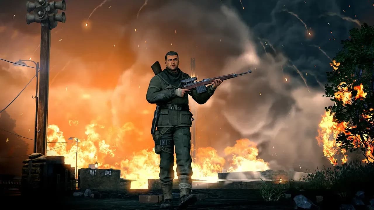 Screenshot 1 di Sniper Elite V2 Remastered PC Steam CD Key