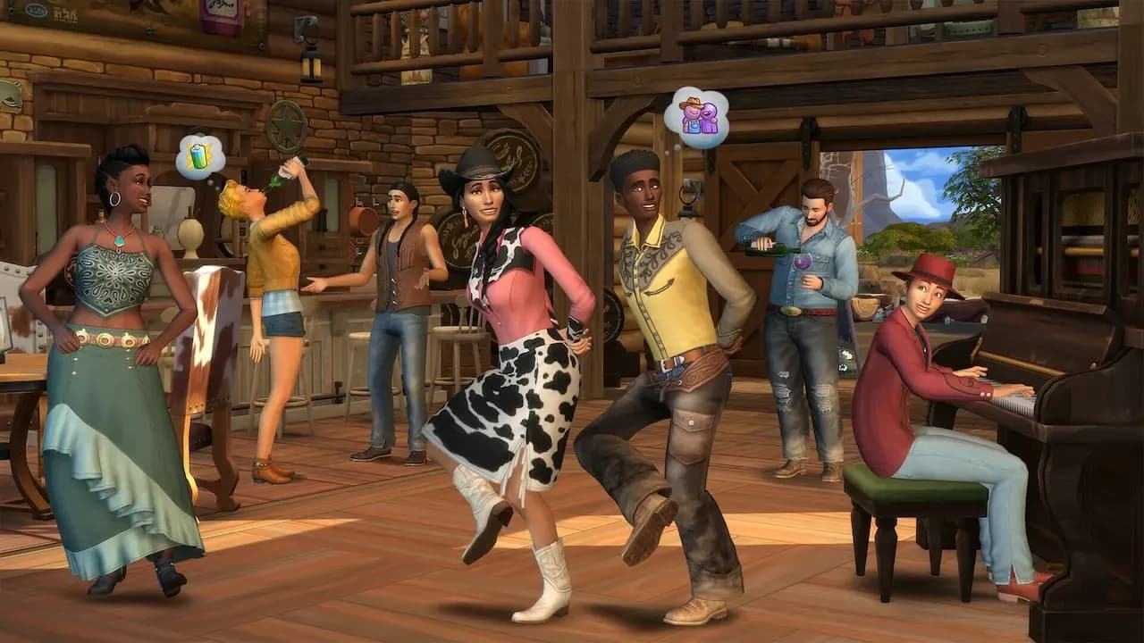 Screenshot 3 di The Sims 4 Horse Ranch Expansion Pack PC EA App CD Key