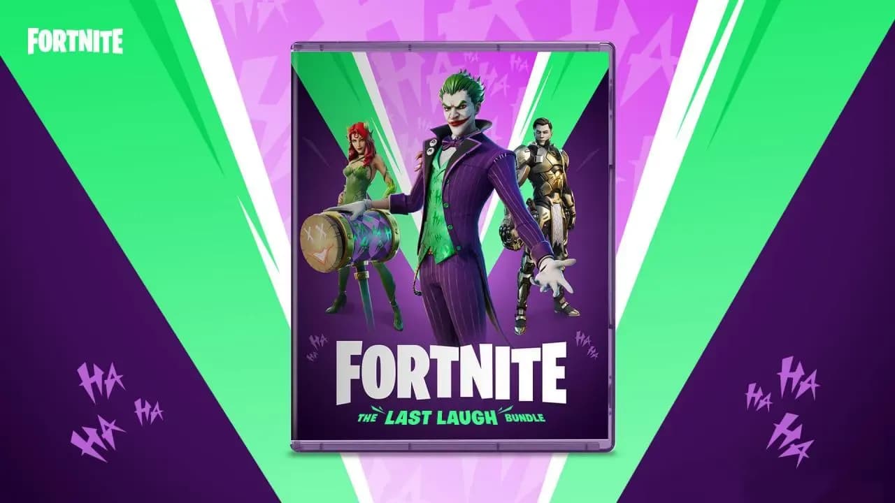 Fortnite Last Laugh Bundle + 1000 V-Bucks PS5 Account screenshot 1