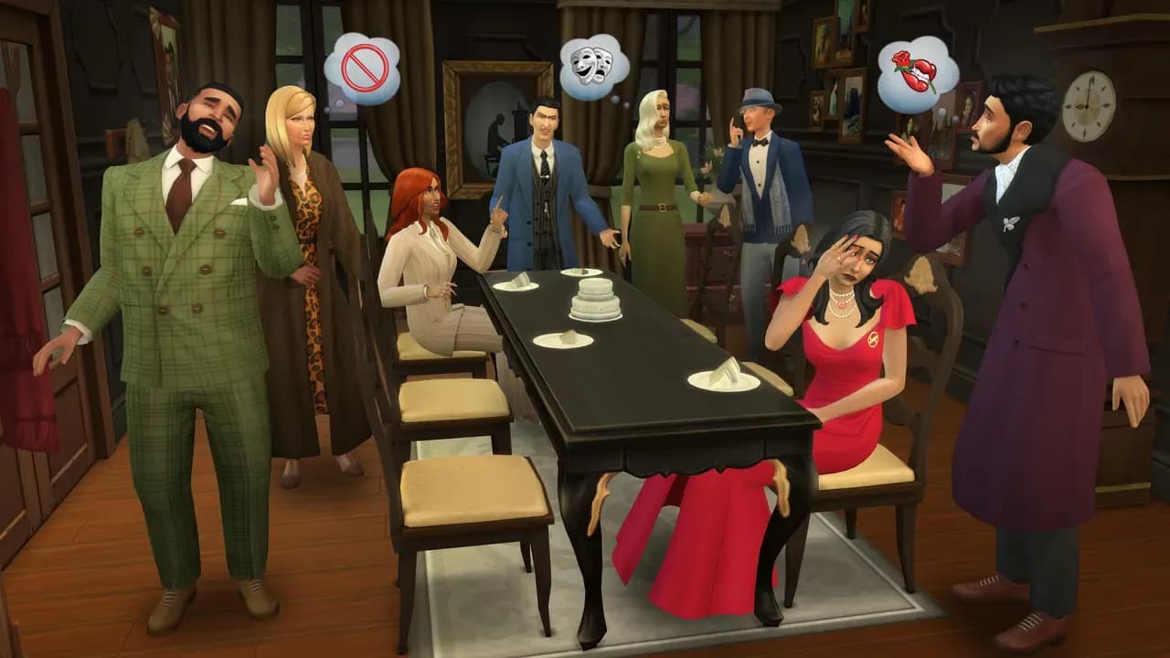 Screenshot 5 di The Sims 4: Royalty & Legacy PC EA App CD Key