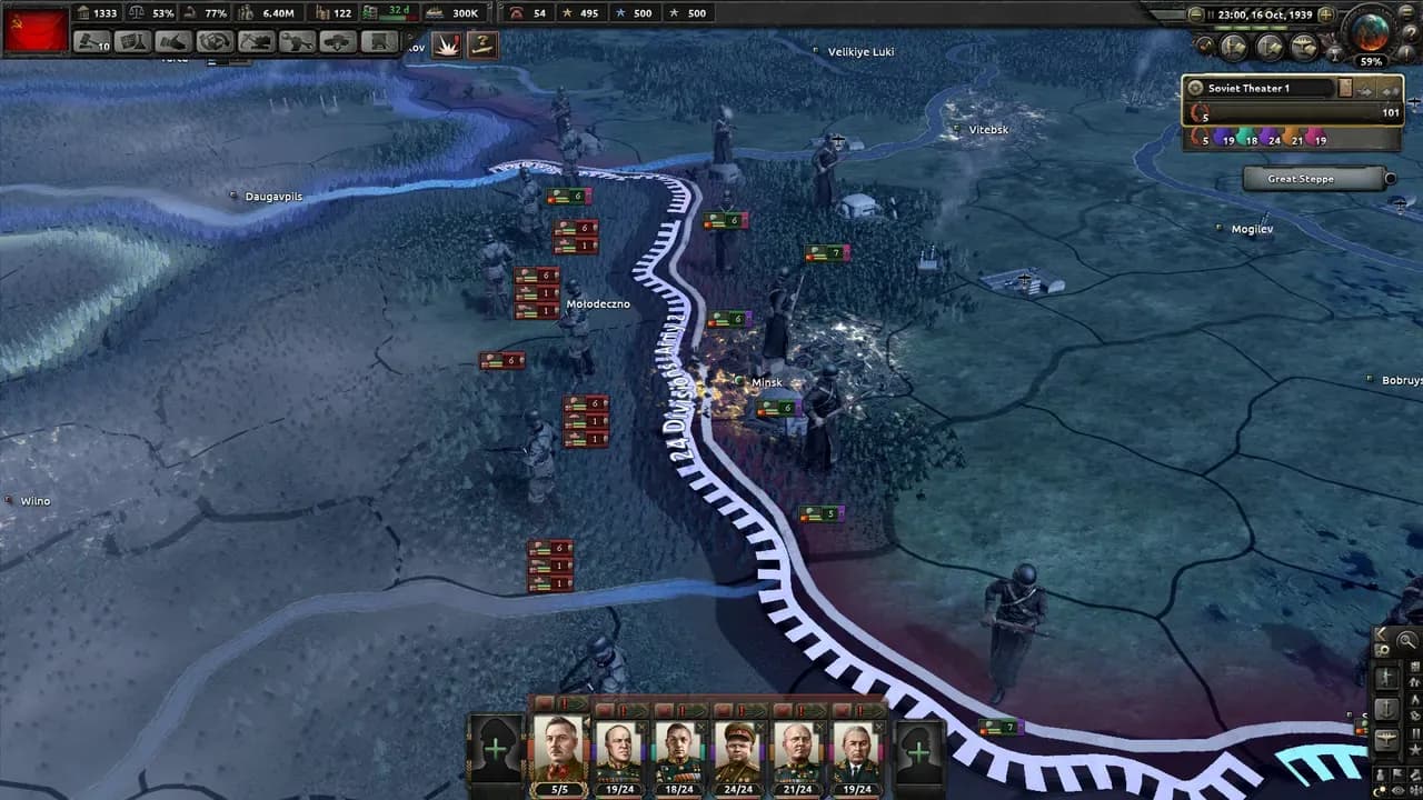 Screenshot 6 di Hearts of Iron IV Standard Edition PC Steam CD Key