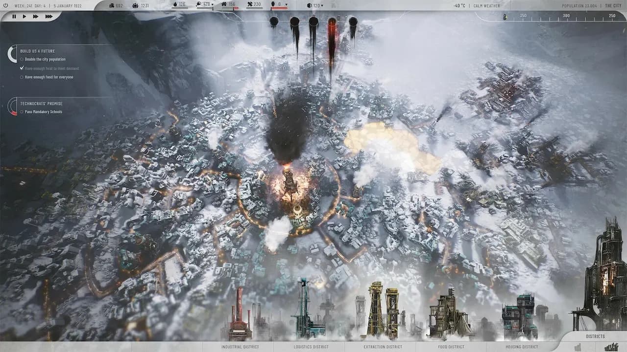 Screenshot 4 di Frostpunk 2 Deluxe Edition PC Steam CD Key (EU)