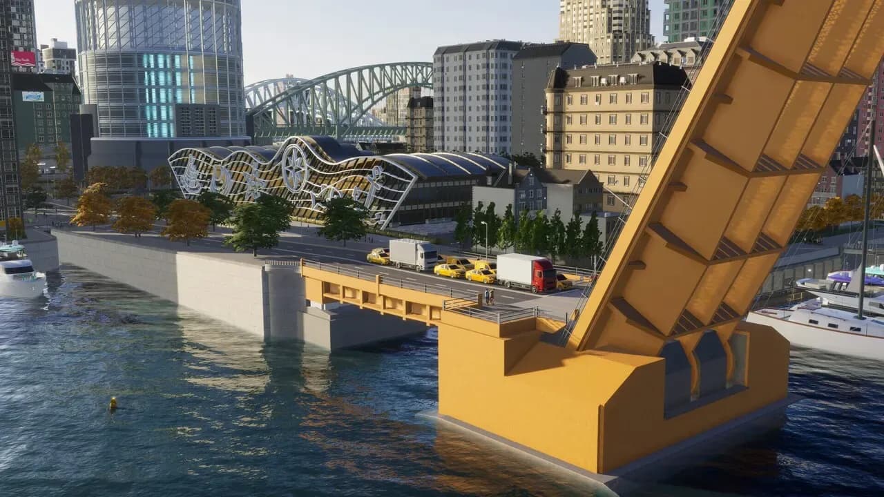 Cities: Skylines II - Bridges & Ports PC Steam CD Key screenshot 6