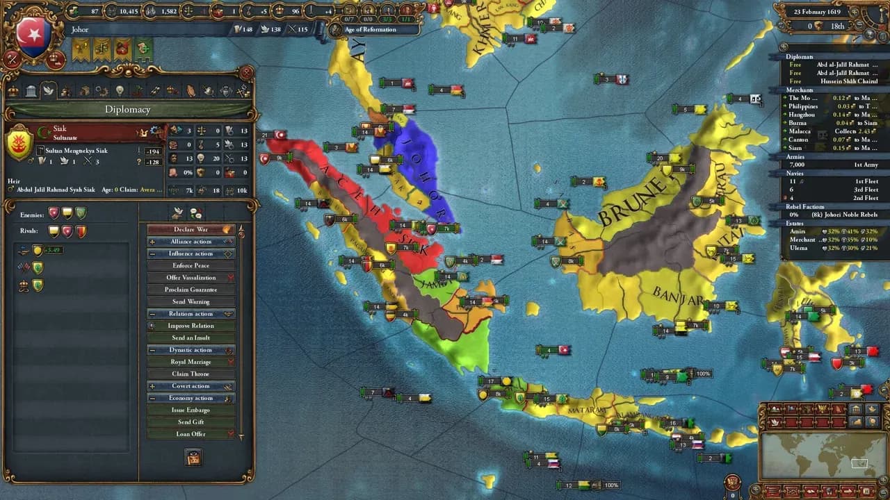 Screenshot 6 di Europa Universalis IV PC Steam CD Key