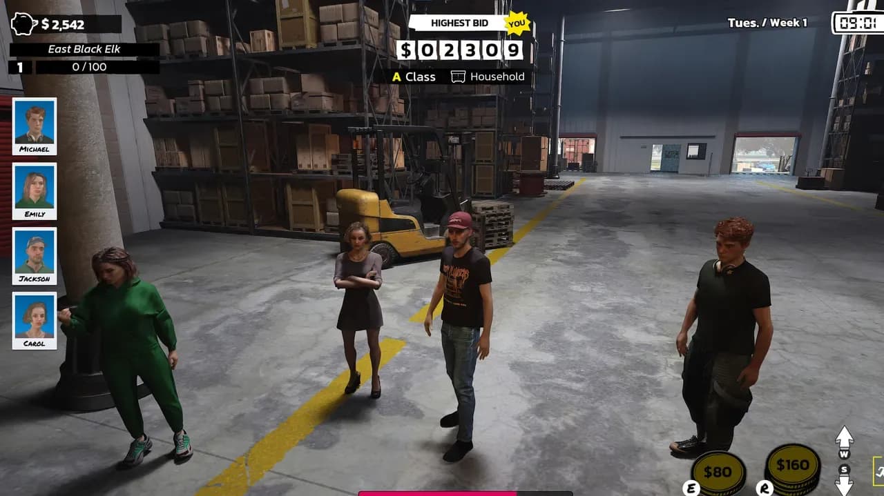 Screenshot 1 di Storage Hunter Simulator PC Steam CD Key