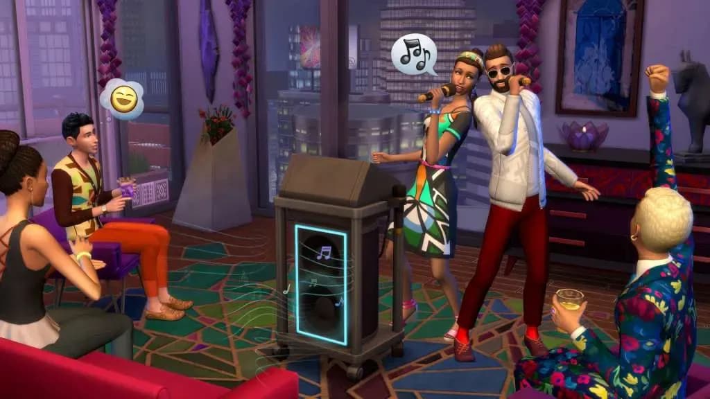 Screenshot 2 di The Sims 4: City Living PC EA App CD Key