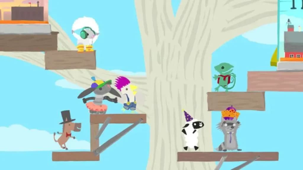 Screenshot 3 di Ultimate Chicken Horse PC Steam CD Key