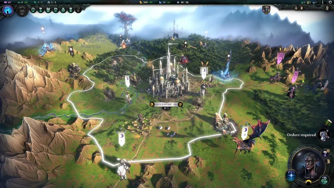 Screenshot 1 di Age of Wonders 4 Premium Edition PC Steam CD Key