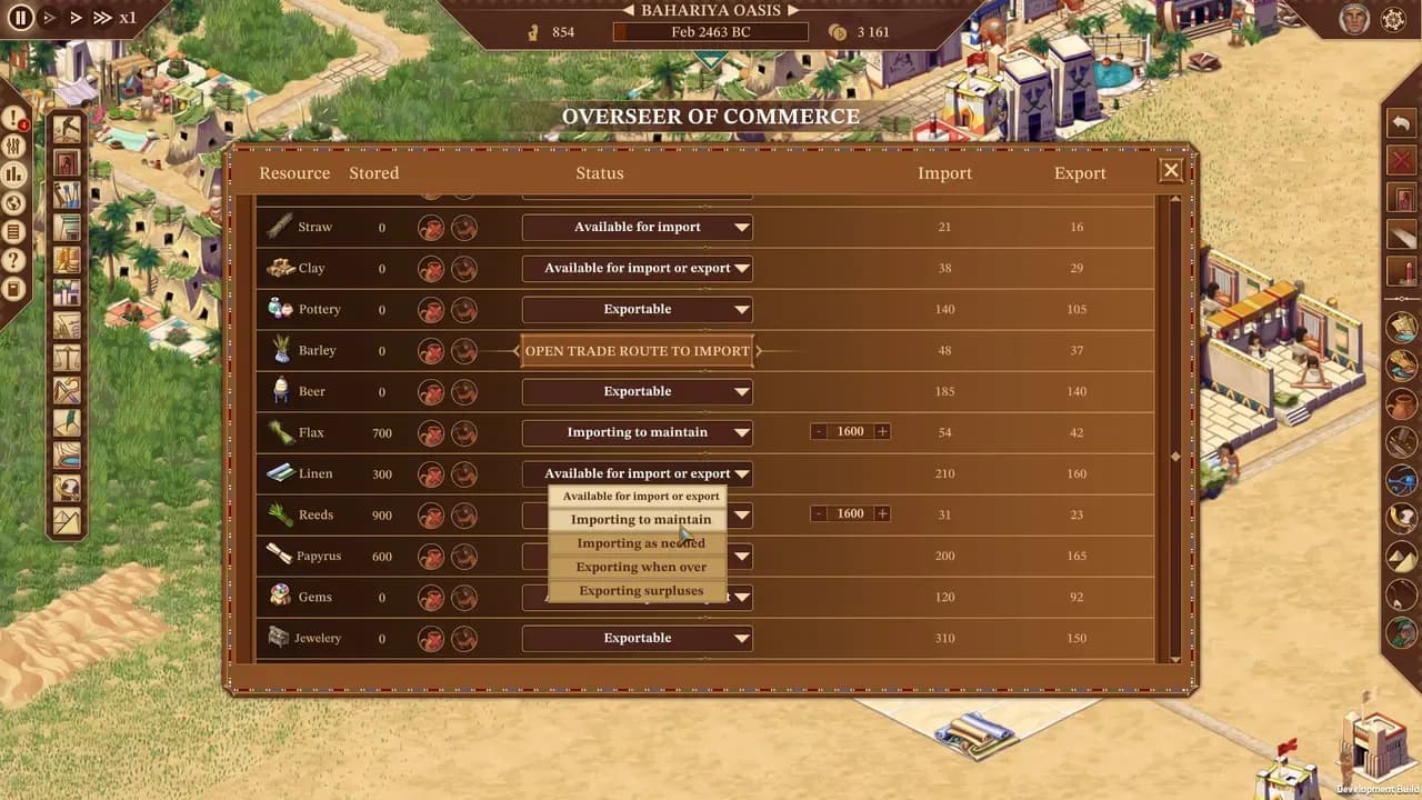 Screenshot 5 di Pharaoh: A New Era PC Steam CD Key