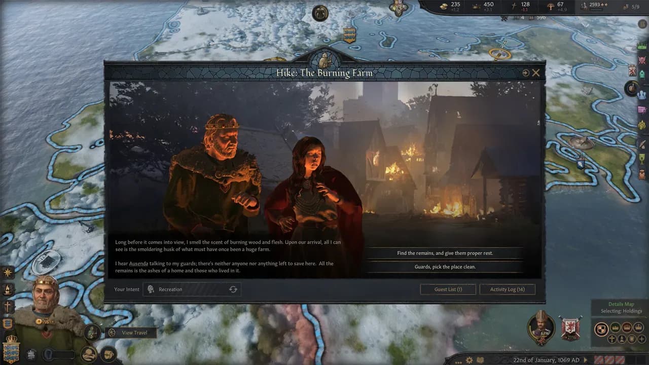 Screenshot 6 di Crusader Kings III: Wandering Nobles PC Steam CD Key