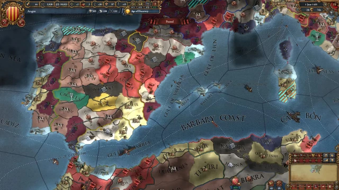 Screenshot 3 di Europa Universalis IV PC Steam CD Key