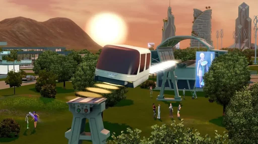 Screenshot 4 di The Sims 3: Into the Future PC EA App CD Key