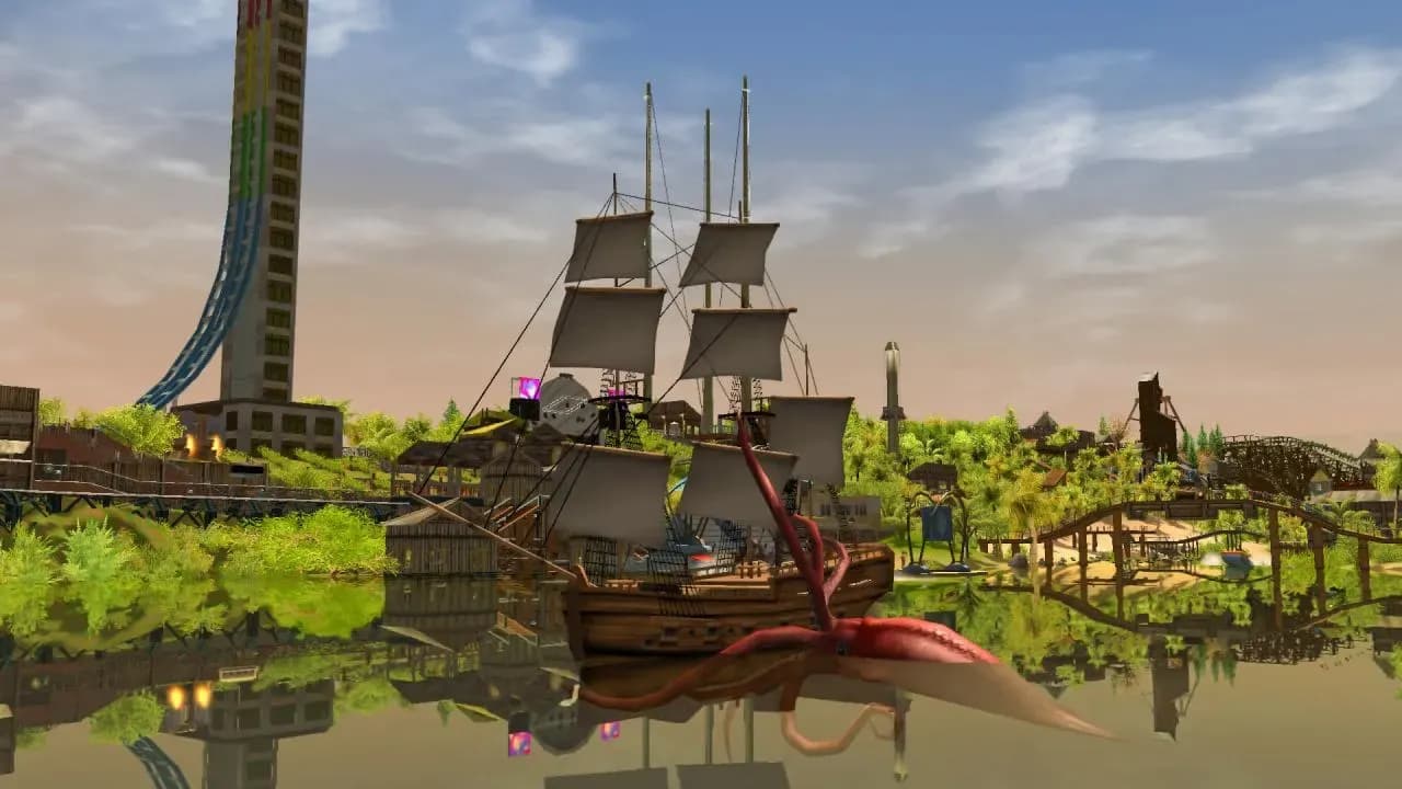 Screenshot 3 di RollerCoaster Tycoon 3: Complete Edition PC Steam CD Key