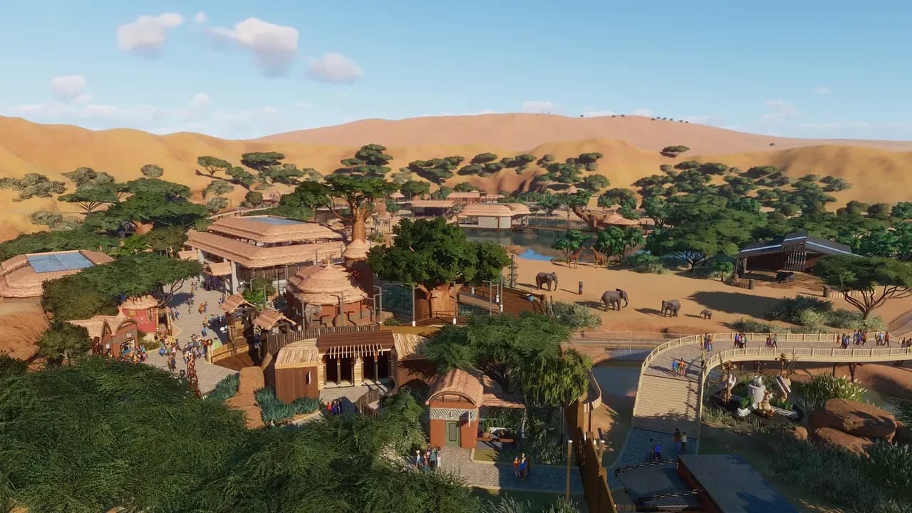 Screenshot 1 di Planet Zoo Deluxe Edition PC Steam CD Key