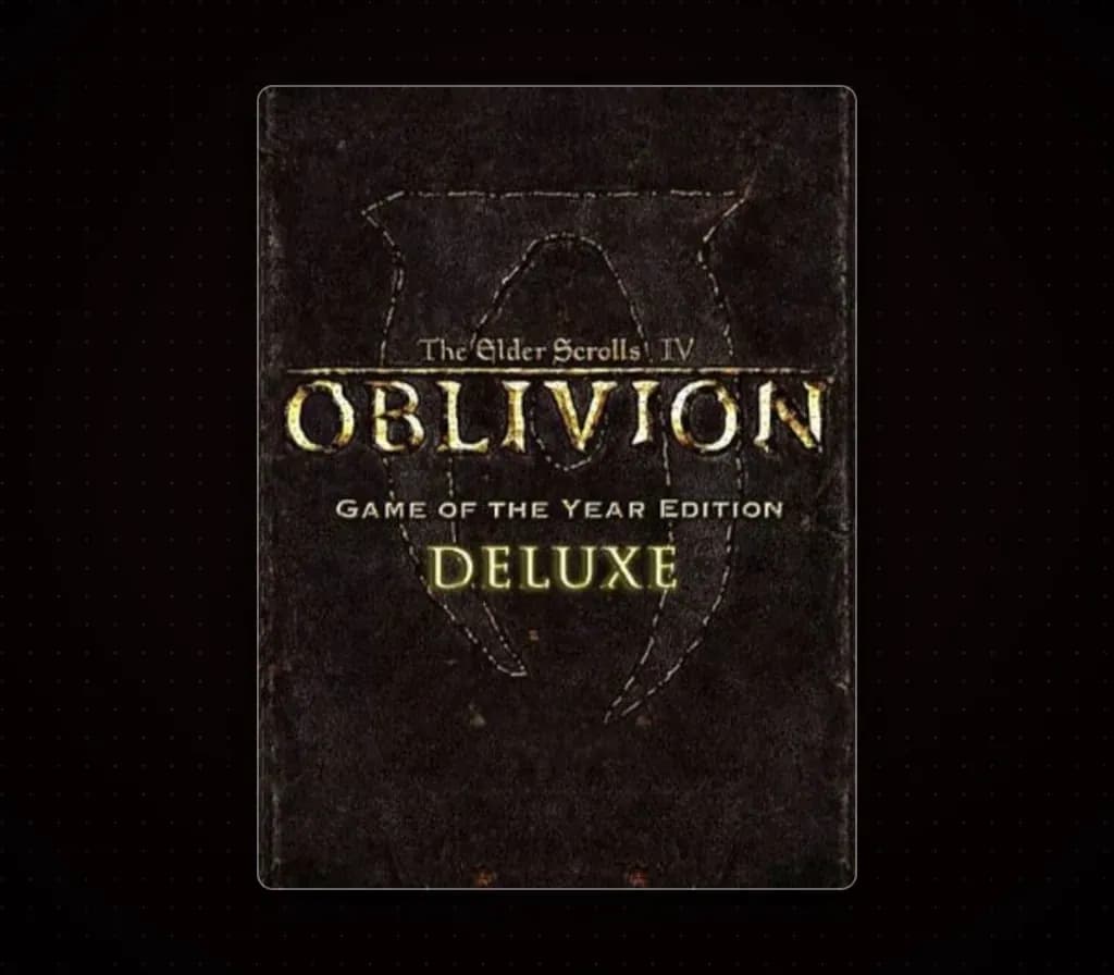 The Elder Scrolls IV: Oblivion Game of the Year Edition Deluxe PC Steam CD Key