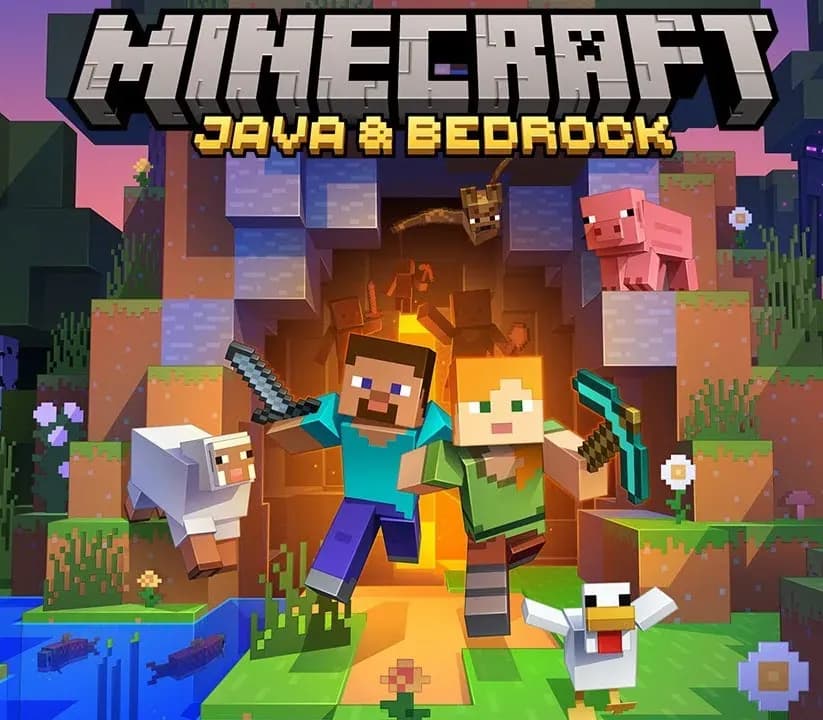 Minecraft: Java & Bedrock Edition PC Microsoft CD Key (EU)