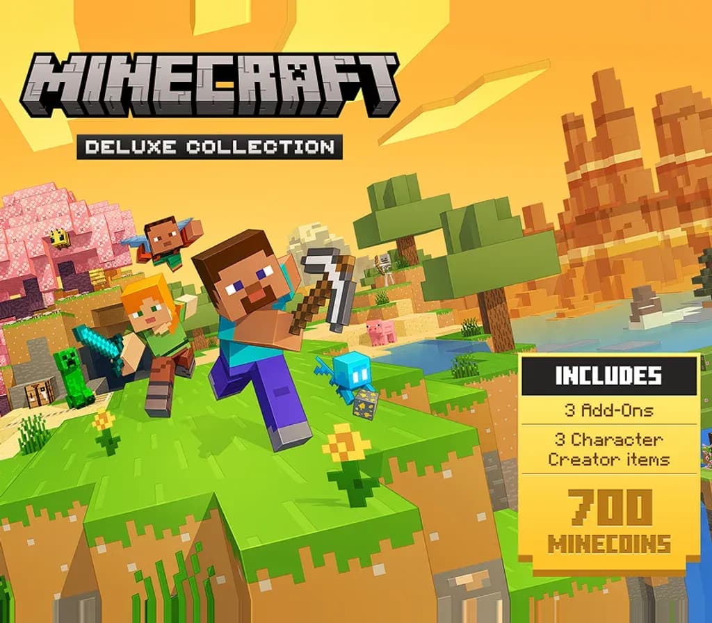 Minecraft: Java & Bedrock Edition Deluxe Collection PC Microsoft CD Key (EU)