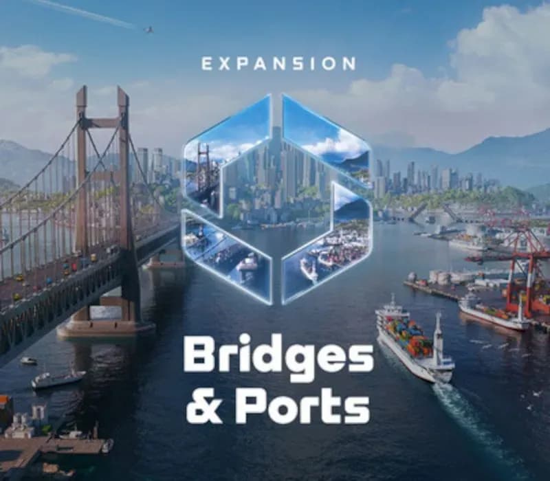 Cities: Skylines II - Bridges & Ports PC Steam CD Key