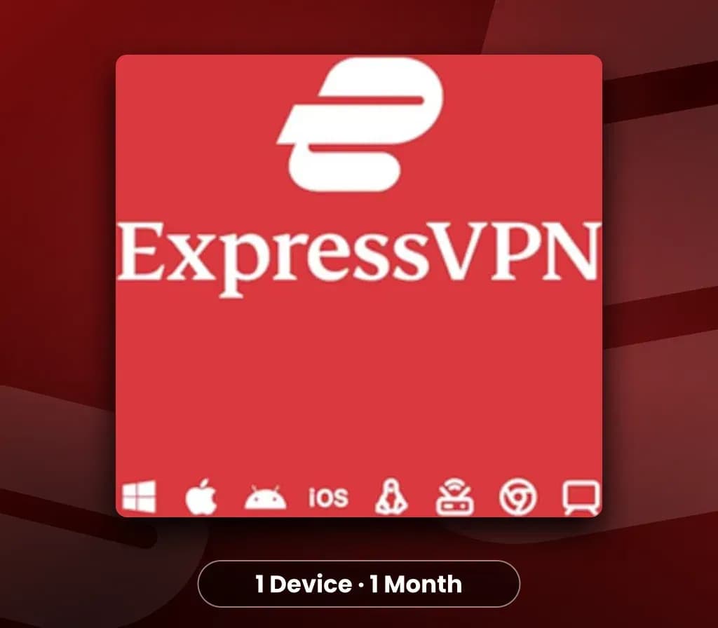 Express VPN 1 Device, 1 Month Key