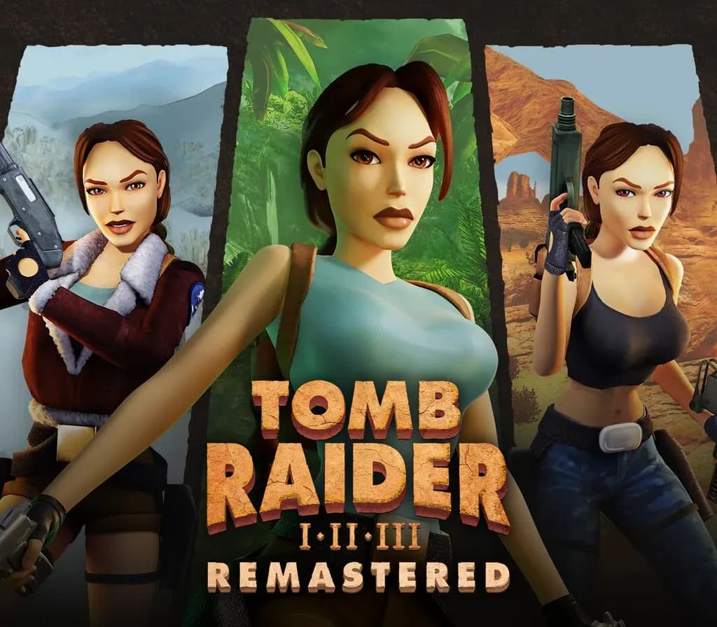 Tomb Raider I-III Remastered Starring Lara Croft PC Steam CD Key