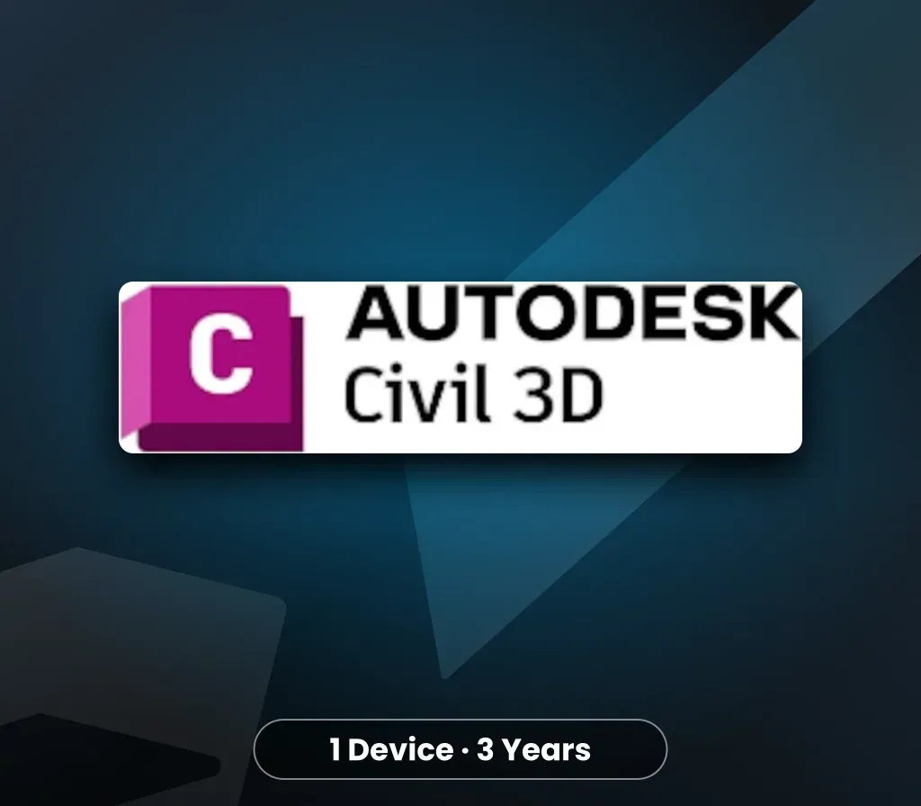 Autodesk Civil 3D 2025 (1 Device, 3 Years) Key